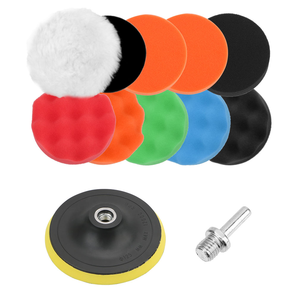 12pcs/set Paint Care Buffer Dr - огляд і ціна Polish Pad Set Buffer