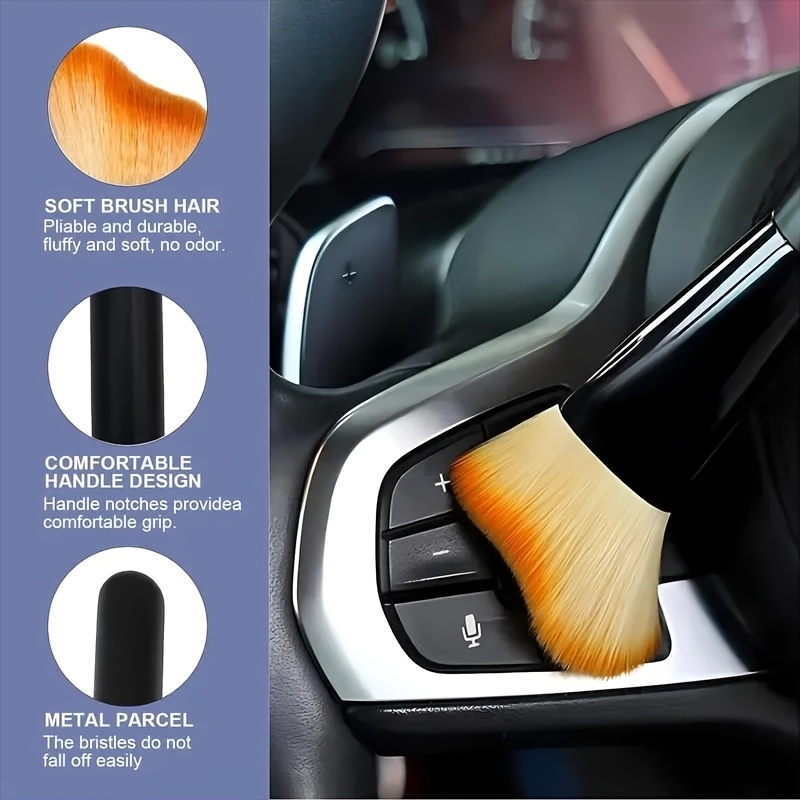 Long Short Car Cleaning Brush  - огляд і ціна Interior Detailing Kit
