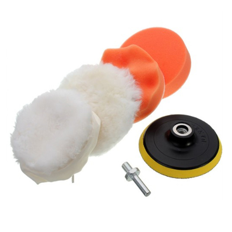 4pcs 4'' Car Polish Buffer Pad - огляд і ціна Polish Pad Set Buffer